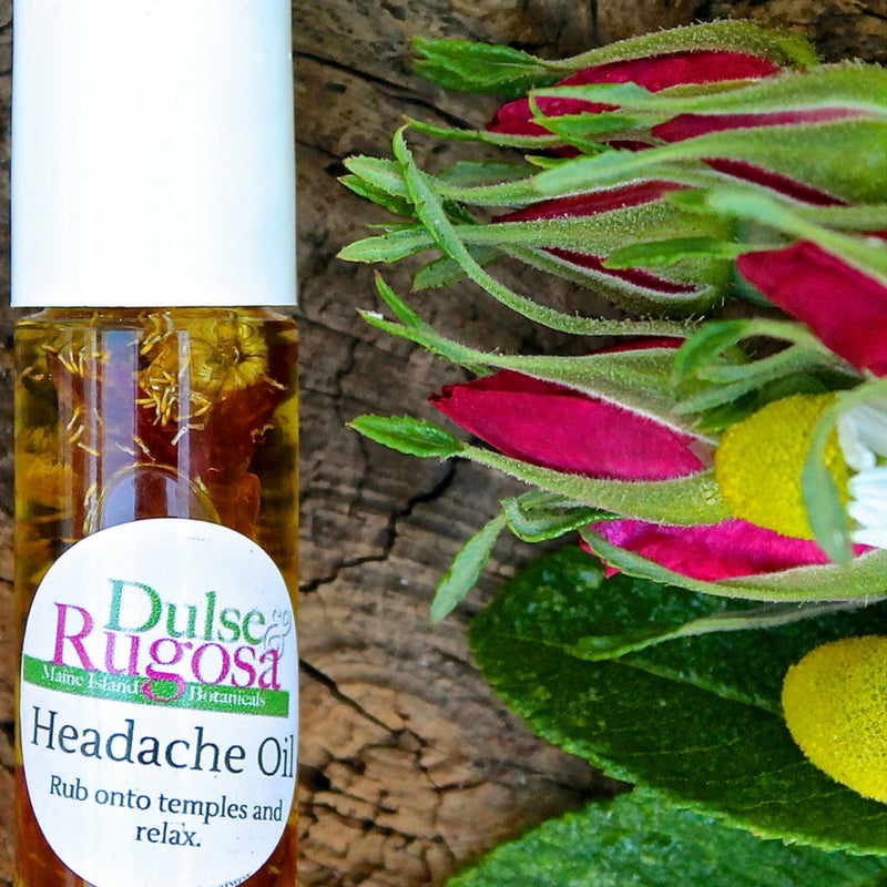 Dulse & Rugosa Headache Oil - Essential Oil Roll On