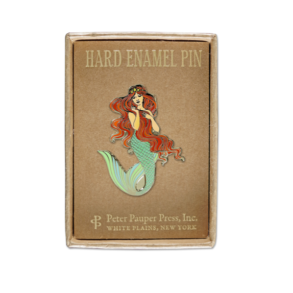 Red-Head Mermaid Enamel Pin