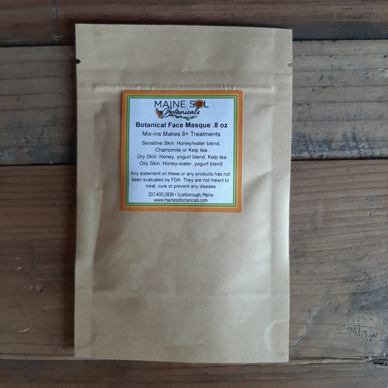 Botanical Face Masque · 1oz · Maine Sol Botanicals