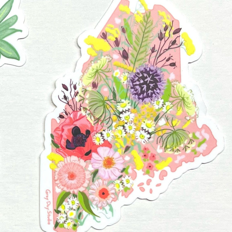 Maine Meadow Sticker · Gray Day Studio