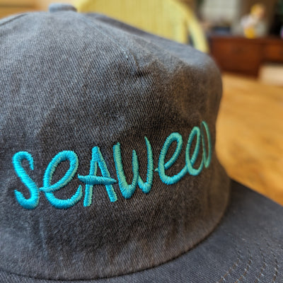 Seaweed Hat · Washed 5-Panel Baseball Cap by Weld