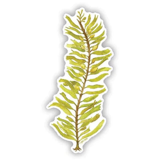 Feather Boa Kelp Sticker