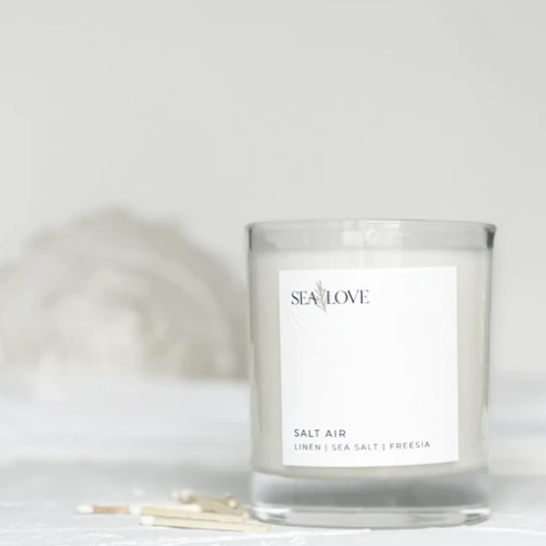 Salt Air Candle by Sea Love