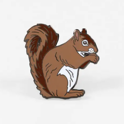 Squirrel Enamel Pin