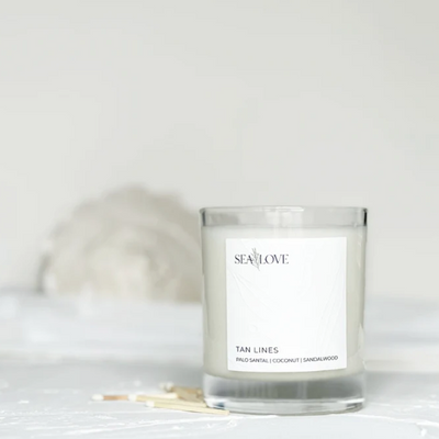Tan Lines Candle by Sea Love