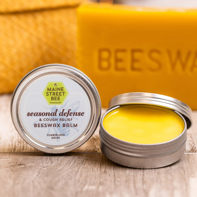 Seasonal Defense & Cough Relief Balm 2oz · Maine Street Bee