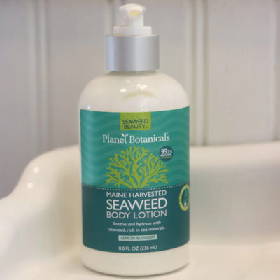 Seaweed Body Lotion with Pump · 8oz · Planet Botanicals