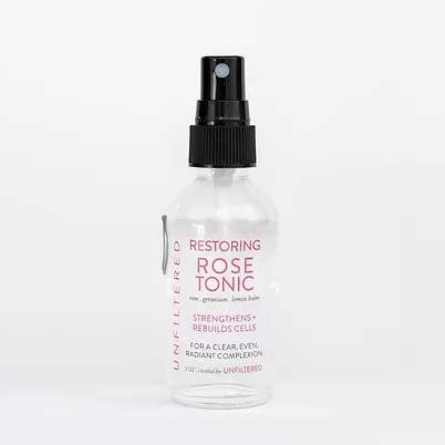 Restoring Rose Tonic · by Unfiltered Skincare