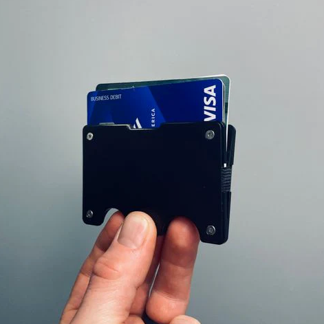 The Rift Wallet · Slim Metal RFID-Blocking · Zootility
