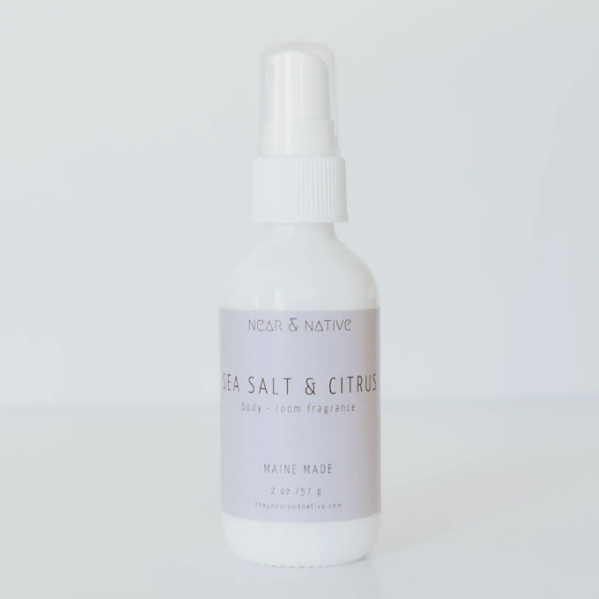 Sea Salt & Citrus · Room and Body Mist 2oz · Near & Native