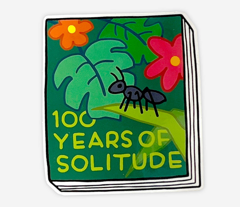 100 Years of Solitude Sticker