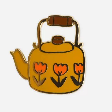 Kettle Enamel Pin