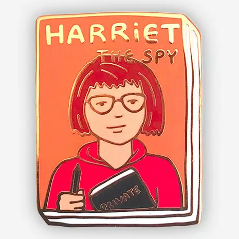 Harriet the Spy Enamel Book Pin