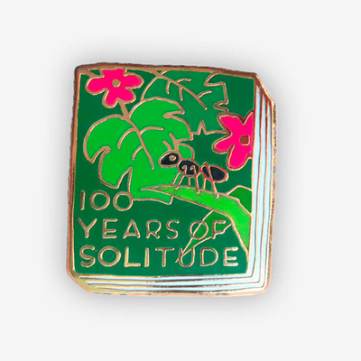 100 Years of Solitude Enamel Book Pin