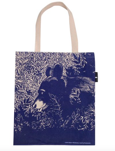 Blueberries For Sal Cotton Canvas Tote Bag