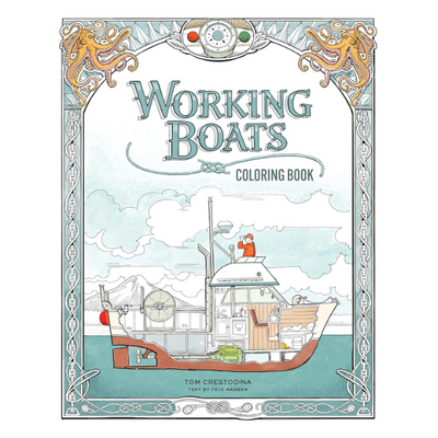 Working Boats Coloring Book