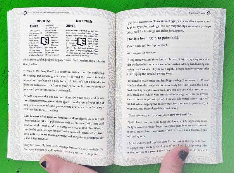 Make A Zine! : Underground Publishing Revolution