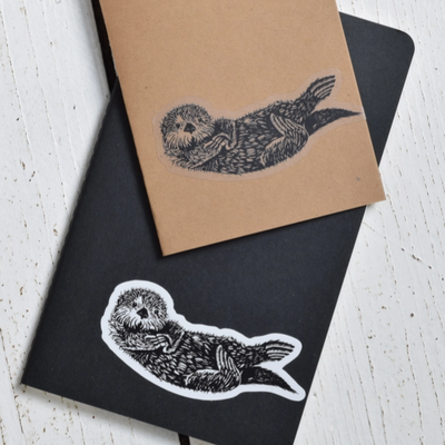 Otter Sticker