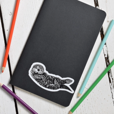 Otter Sticker