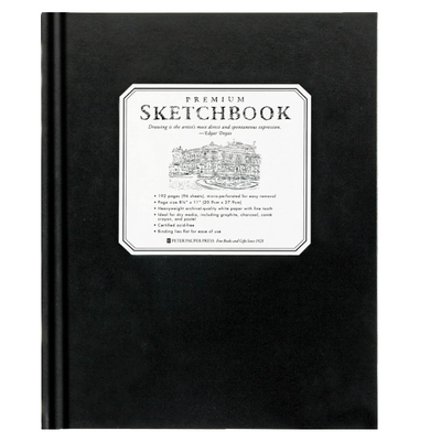 Black Premium Sketchbook