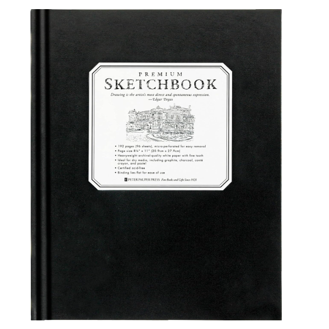 Black Premium Sketchbook