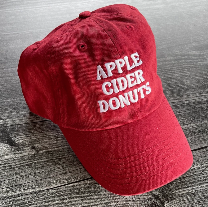 Apple Cider Donuts · Embroidered Relaxed-Fit Hat