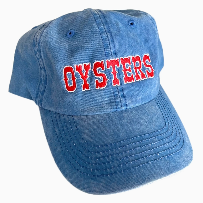 Oysters · Embroidered Relaxed-Fit Hat