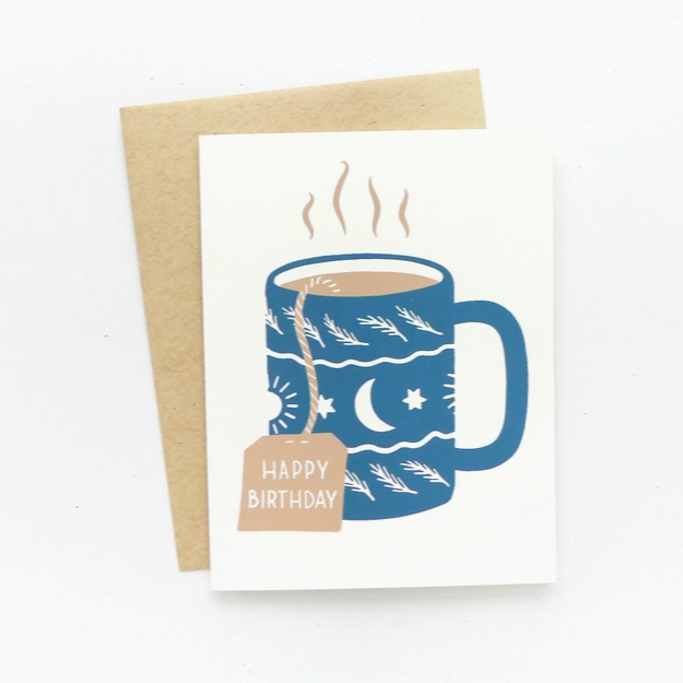 Birthday Tea Mug Card