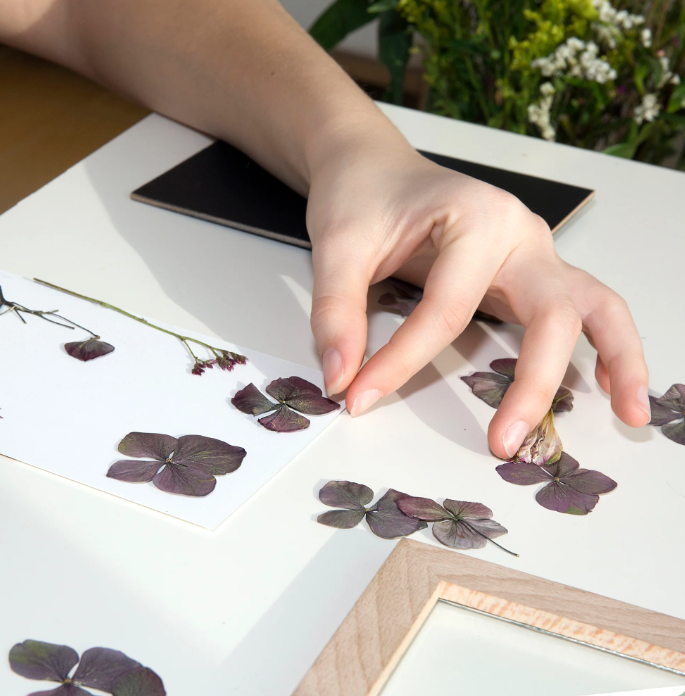 Huckleberry Make Your Own Pressed Flower Frame Art
