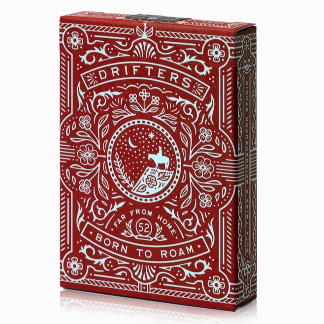 Playing Card Deck · Drifters · Red