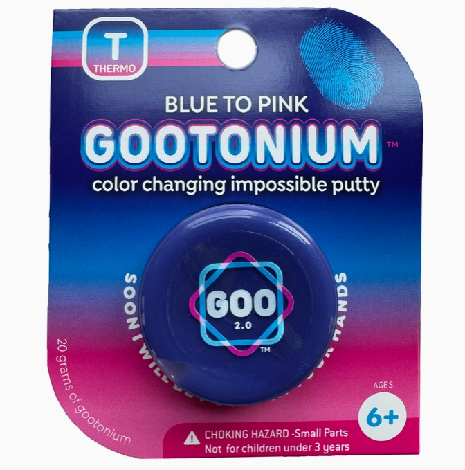 Small Gootonium: Thermo Blue To Pink Putty - 20g
