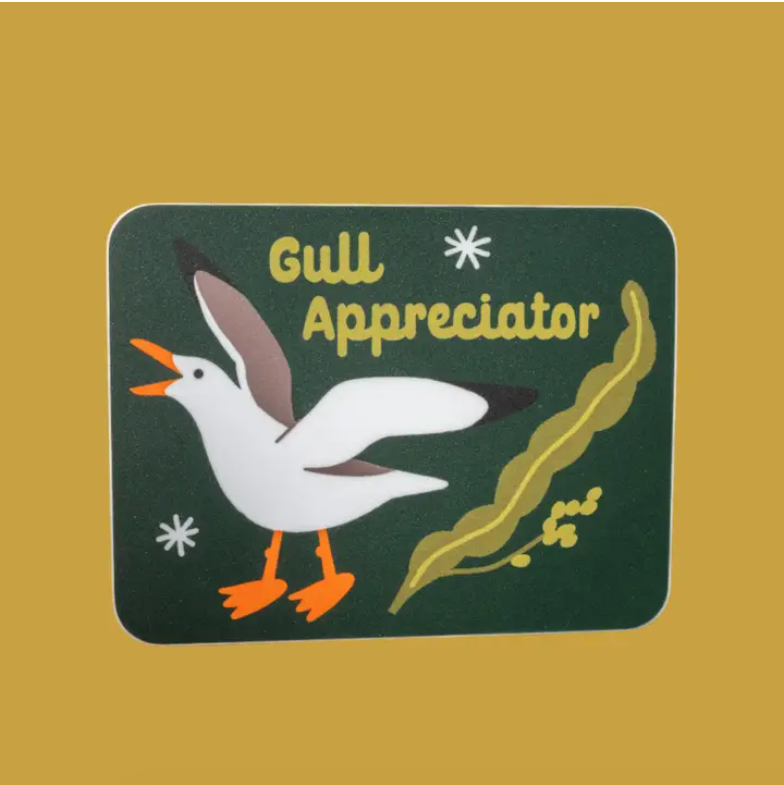 Gull Appreciator Sticker