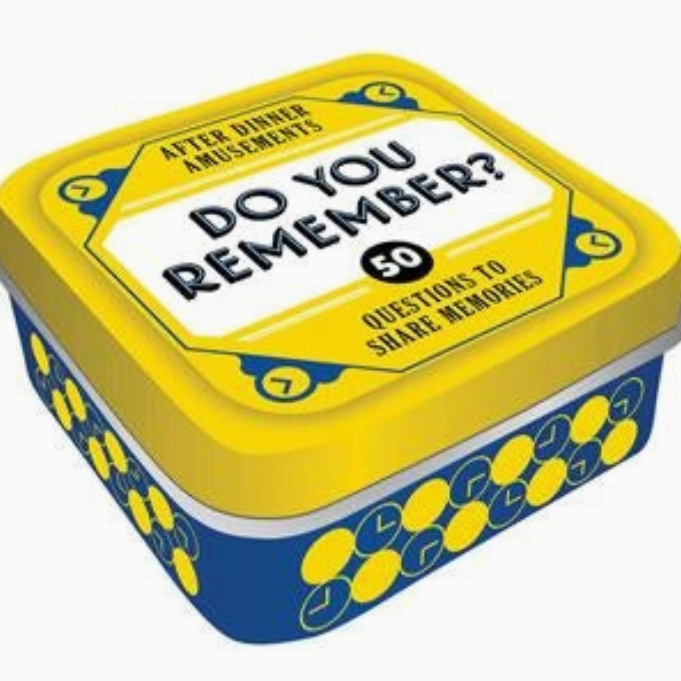 After Dinner Amusements: Do You Remember?