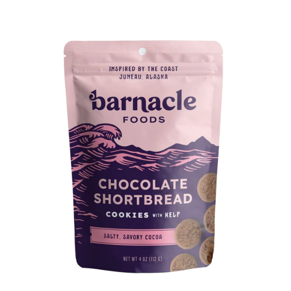Chocolate Shortbread Cookies with Kelp · Barnacle Foods