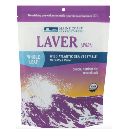 seaweed BPN コート Laver (Wild Atlantic Nori) · Certified Organic · 1oz Whole Leaf