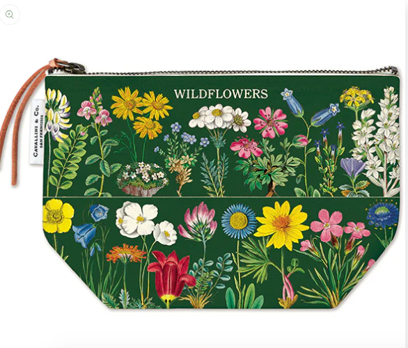 Vintage-Print Pouch (Medium)