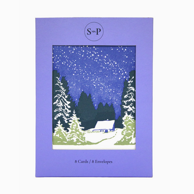 Quiet Night・Holiday Cards 8-pack