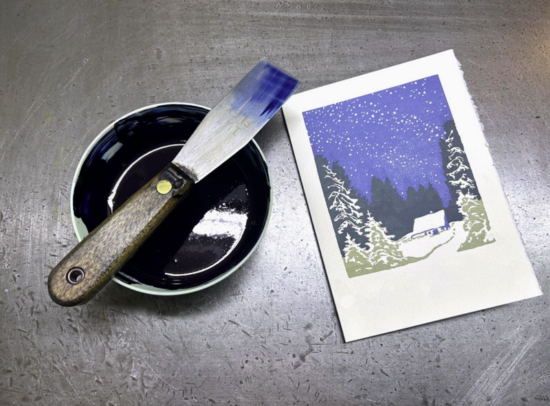 Quiet Night・Holiday Cards 8-pack