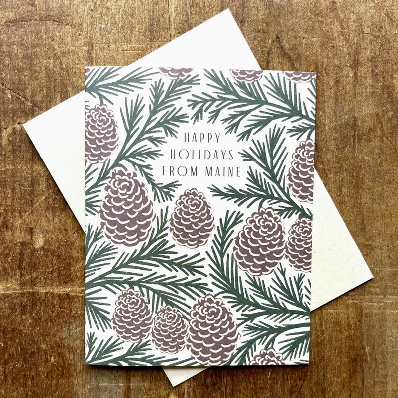 Happy Holidays from Maine Cards・6-pack