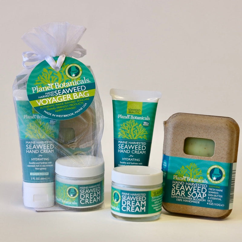 Seaweed Voyager Gift Bags · Planet Botanicals · A Perfect Gift From Maine!