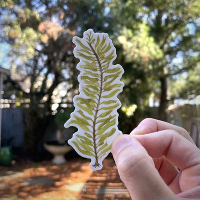 Feather Boa Kelp Sticker