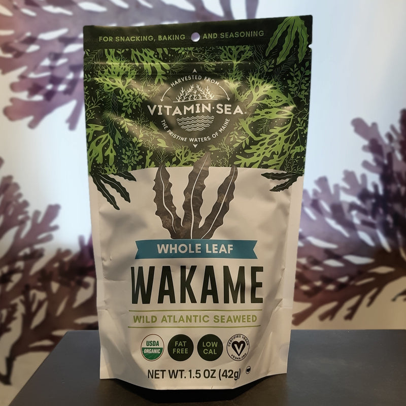 Wakame (Alaria) · 1.5 oz whole leaf · VitaminSea