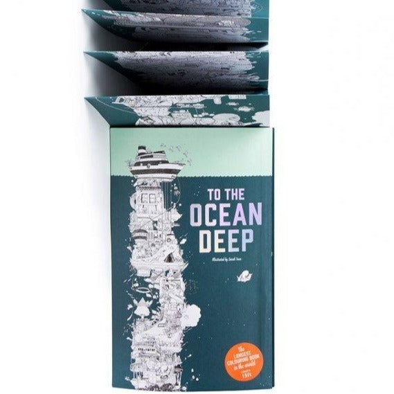 To the Ocean Deep: The Longest Coloring Book in the World