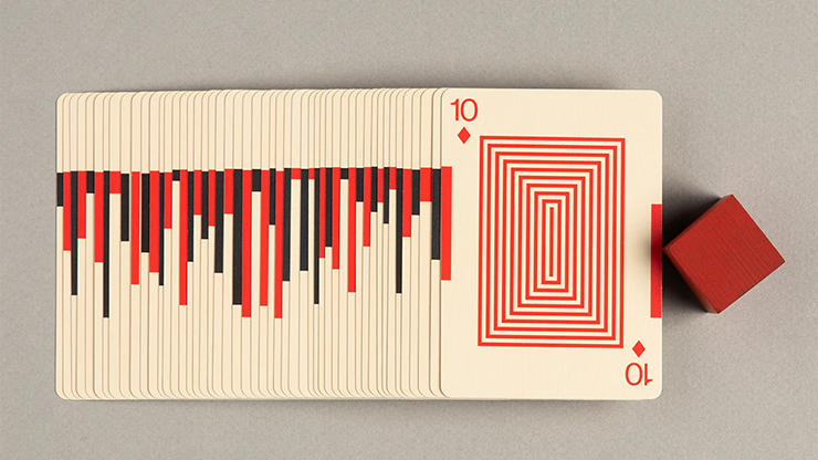 Playing Card Deck・Eames Starburst – Heritage Seaweed