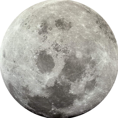 100-Piece Moon Puzzle: Featuring NASA Photography