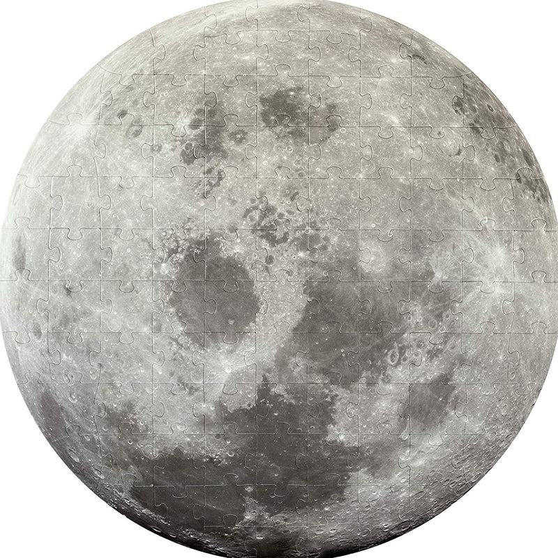 100-Piece Moon Puzzle: Featuring NASA Photography