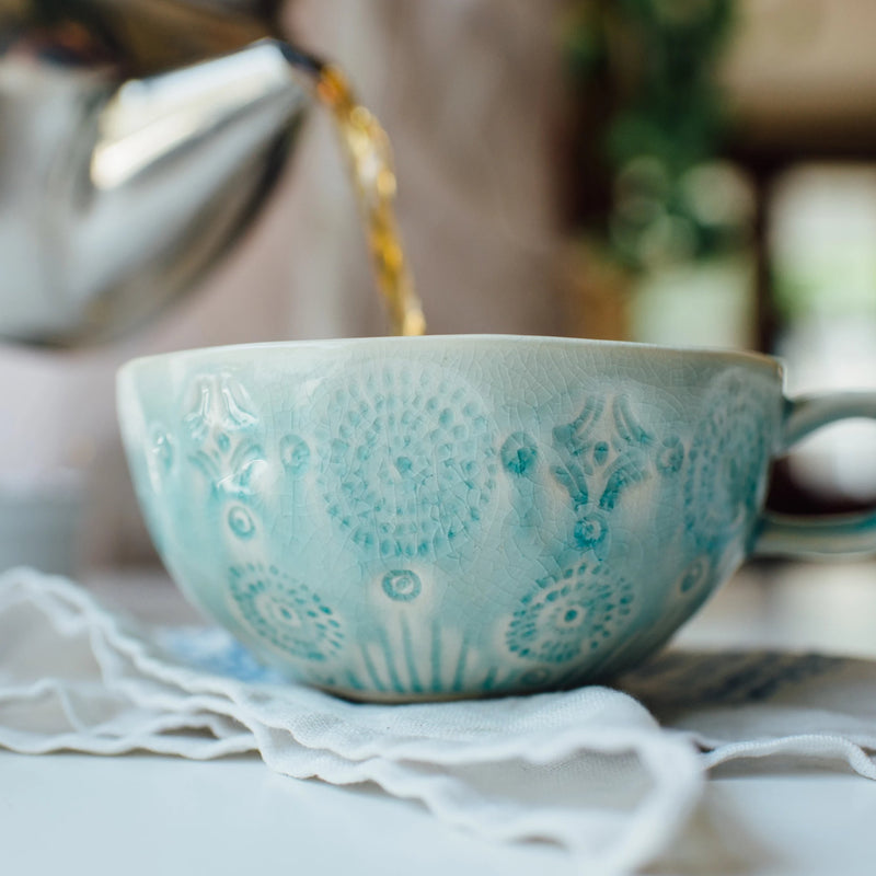 Cup of Sea Maine seaweed tea