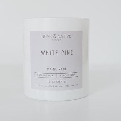 White Pine 10 ounce candle by Near & Native