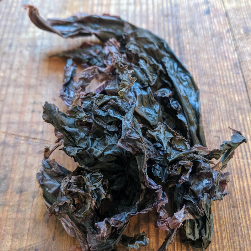 Whole Leaf Laver (Wild Atlantic Nori) · 1.5 oz · Organic Dried Maine Seaweed from VitaminSea