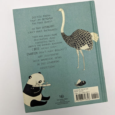 The Illustrated Compendium of Amazing Animal Facts Book by Maja Säfström